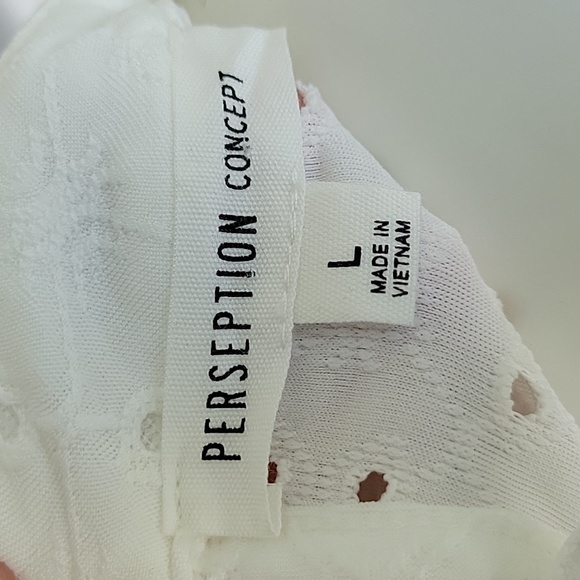 PerSeption Concept Womans Sz. L Top Fit and Flare Haltered - Picture 7 of 7